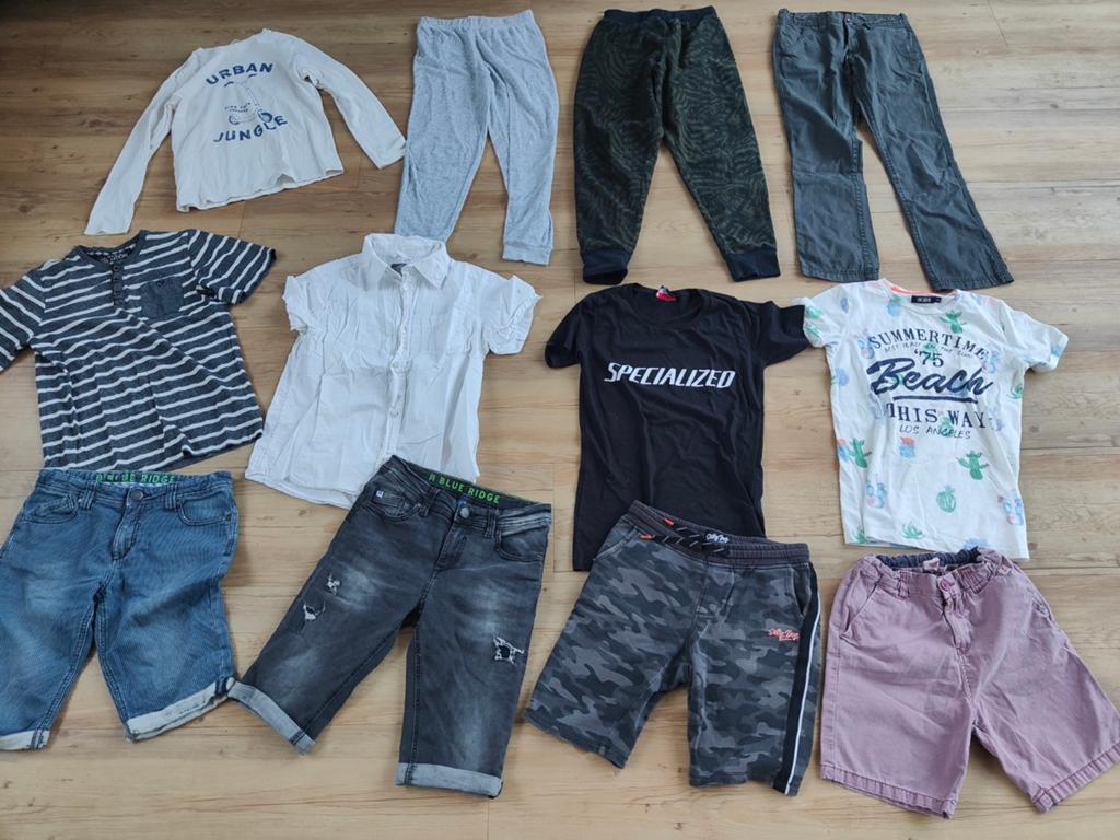 12dlg  kledingpakket jongen maat 152 C&A H&M protest, Ophalen of Verzenden, Gebruikt, C&A, H&M, Jongen