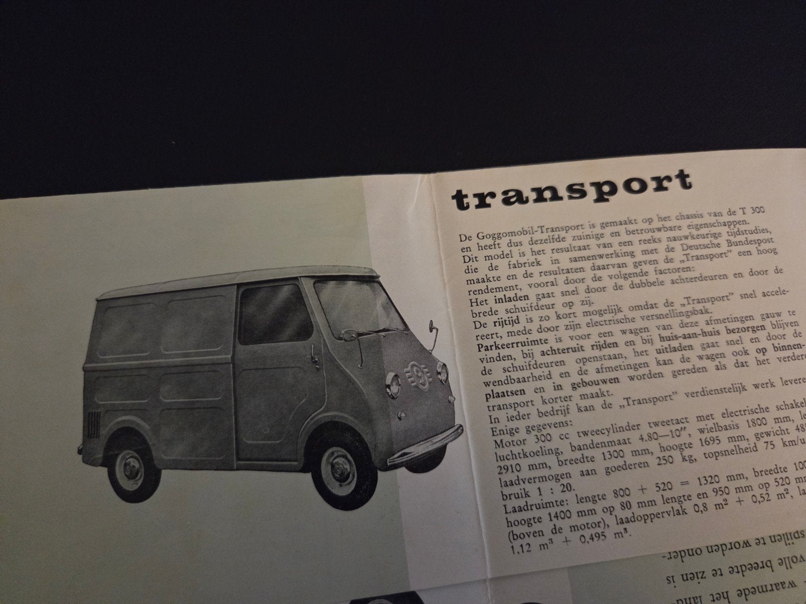 Brochure Goggomobil & Isar 1959, Ophalen of Verzenden, Zo goed als nieuw, Overige merken