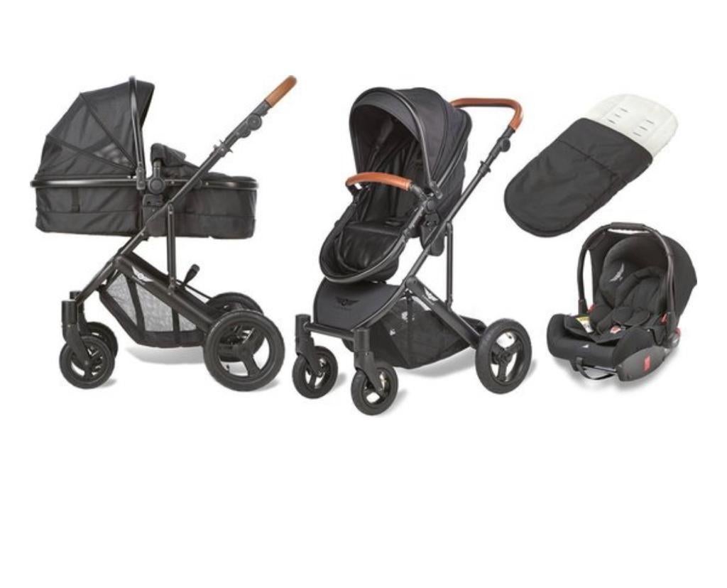 Mini Slee 3-in-1 Kinderwagen, Kinderen en Baby's, Kinderwagens en Combinaties, Zo goed als nieuw, Combiwagen, Overige merken, Met autostoeltje