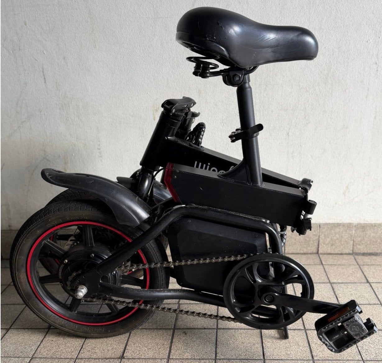 Windgoo opvouwbare elektrische fiets  14 inch., Overige merken, Minder dan 14 inch, Ophalen of Verzenden, Zo goed als nieuw