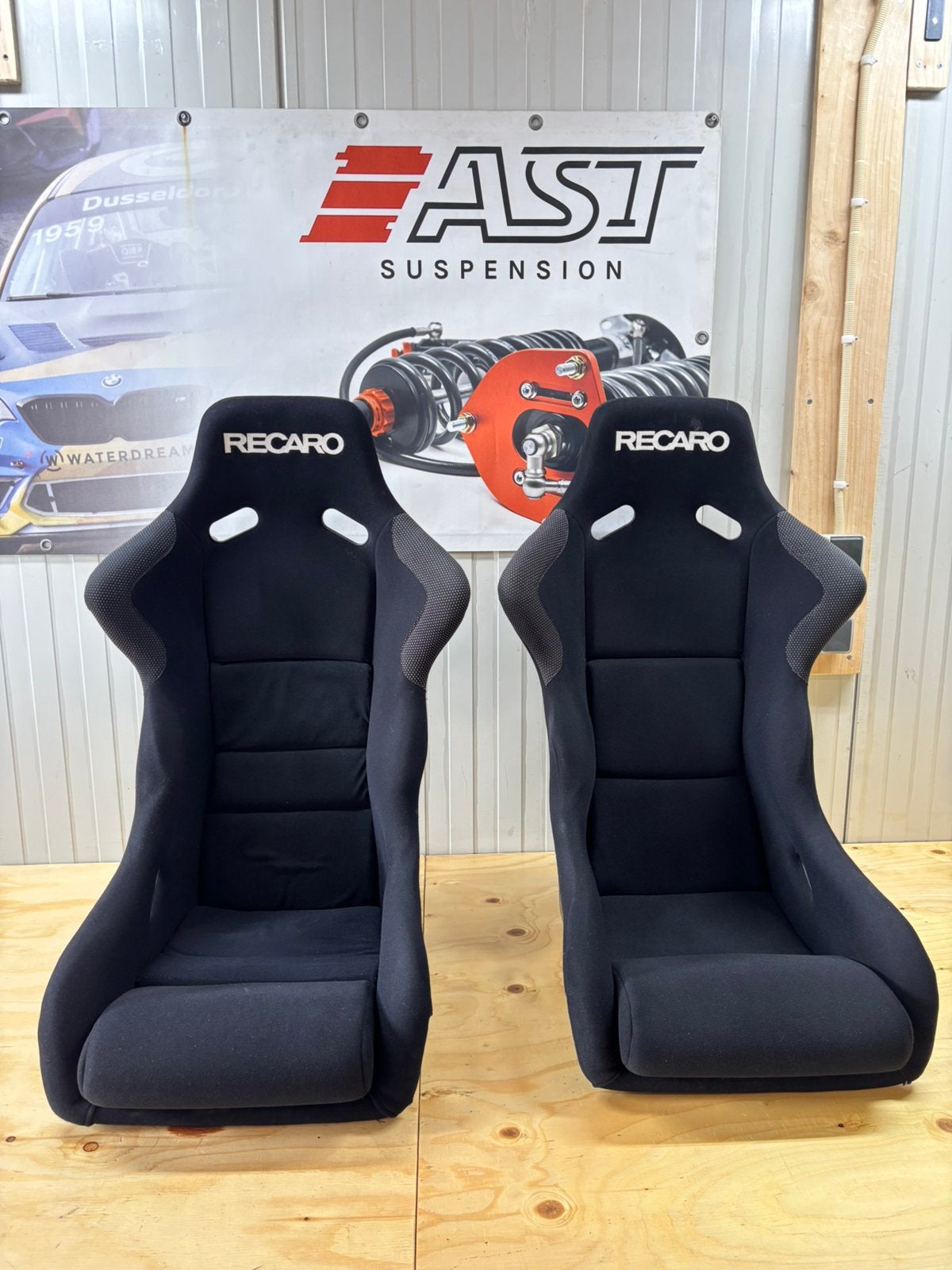 Recaro SPG kuipstoelen, Ophalen, Gebruikt