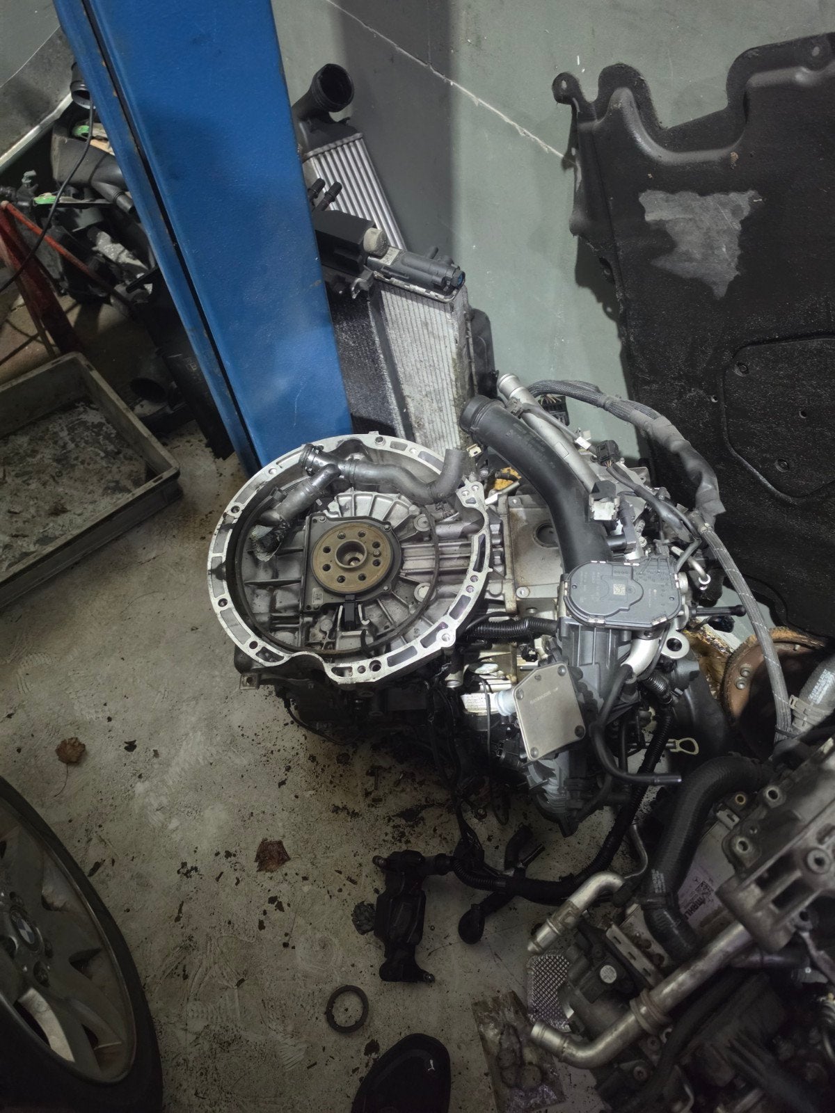Mercedes-benz M270 910 motorblok met Camtronic (voor onderde, Ophalen, Gebruikt, Mercedes-Benz