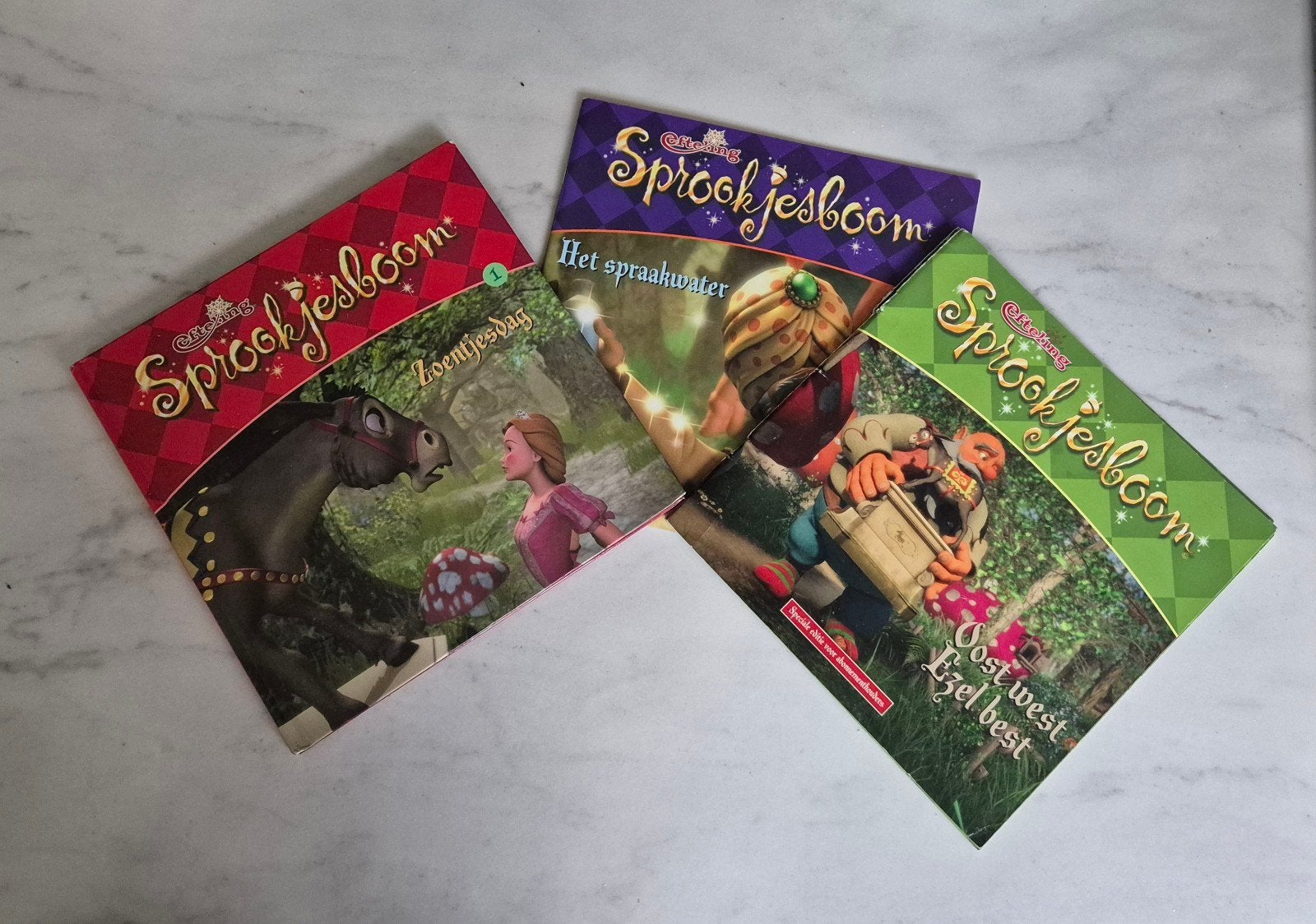 Sprookjesboom Boekjes zoentjesdag, Spraakwater, Oost West, Boeken, Ophalen of Verzenden, Gelezen, Efteling