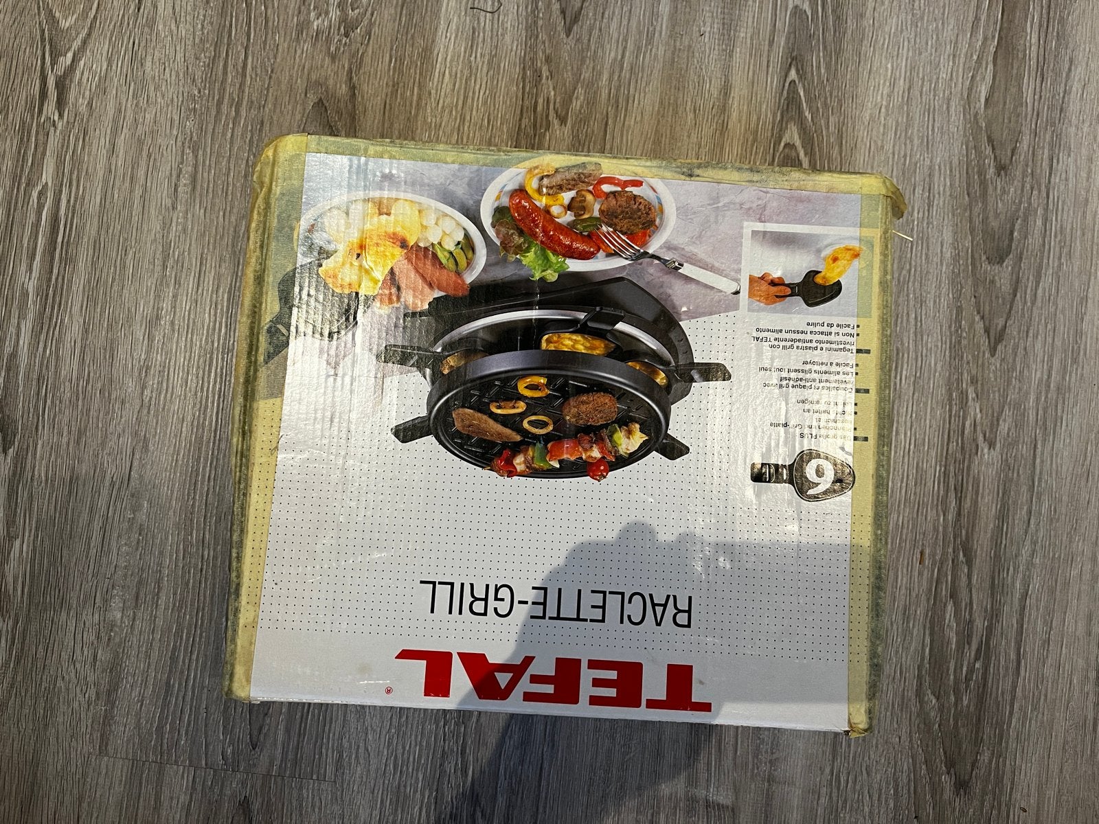 Tefal Raclette-Grill - Perfect voor gezellige avonden!, Ophalen of Verzenden, Gebruikt