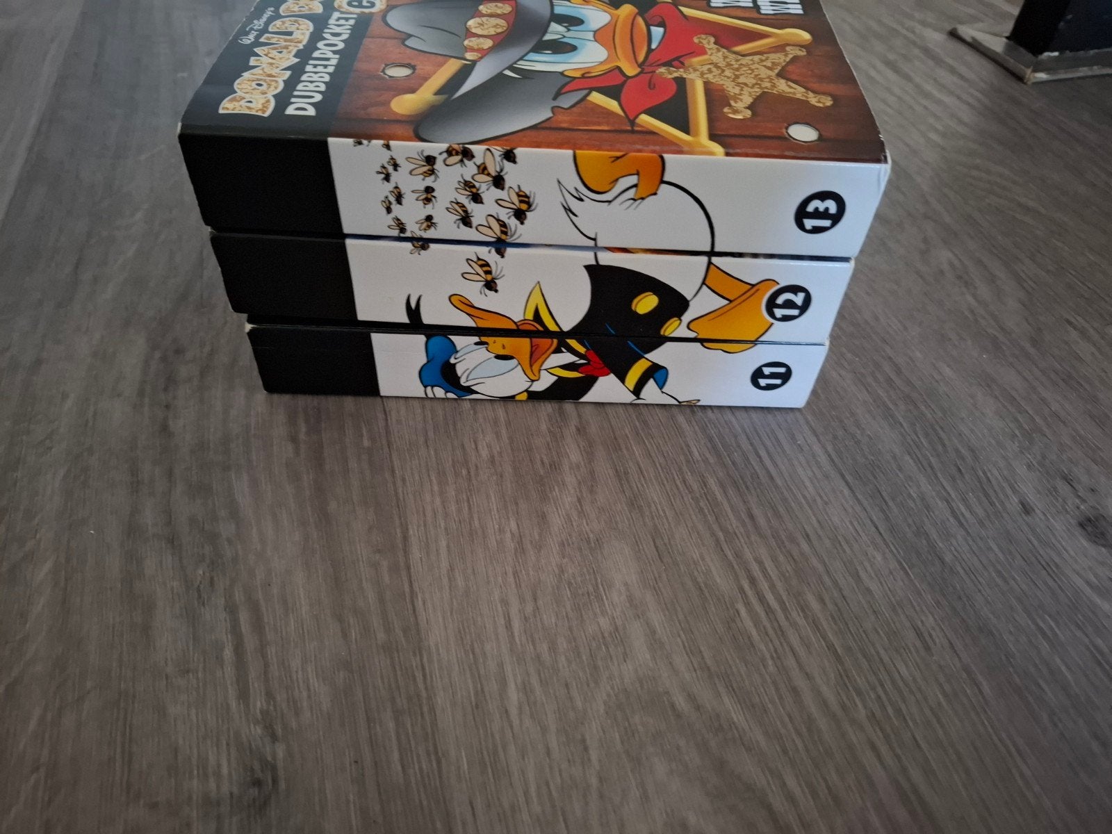 Donald Duck Dubbelpocket Extra 11, 12, 13, Meerdere stripboeken, Ophalen of Verzenden, Gelezen