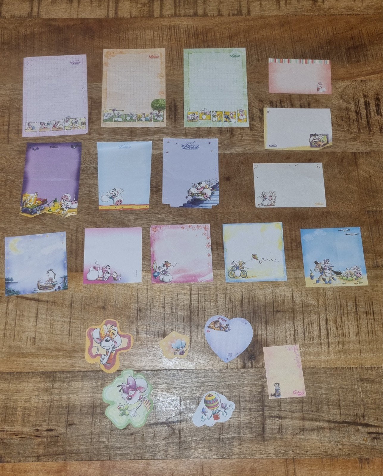diddl plaatjes, Verzamelen, Ophalen of Verzenden, Diddl, Papier, Kaart of Schrift