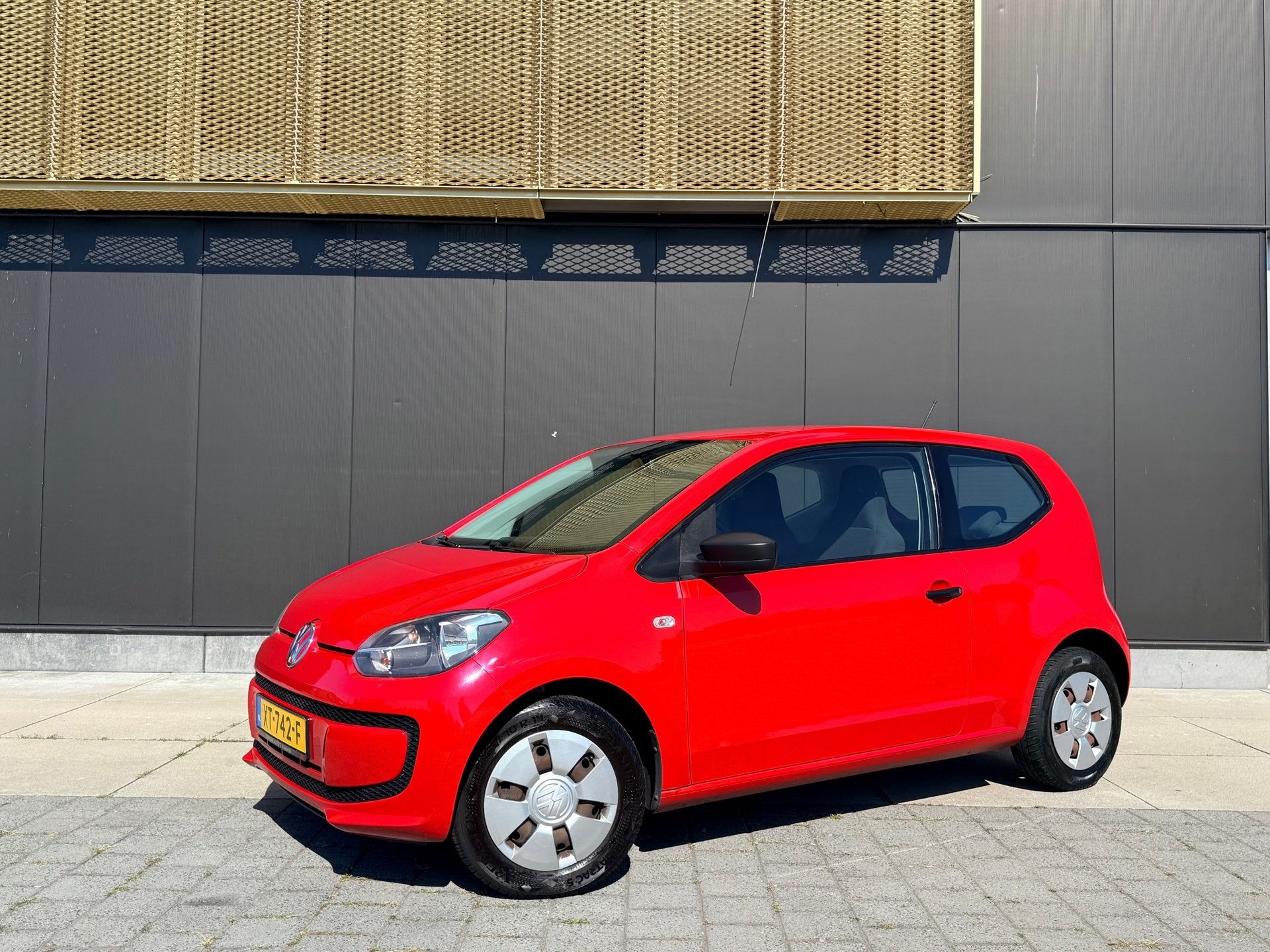 Volkswagen Up! 1.0 take up! | Airco | Nwe koppeling | Elektr, Auto's, Voorwielaandrijving, Euro 5, Stof, Gebruikt