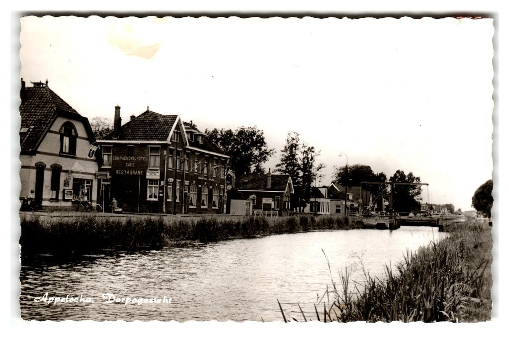 Appelscha, Dorpsgezicht, Verzenden, 1960 tot 1980, Ongelopen, Friesland
