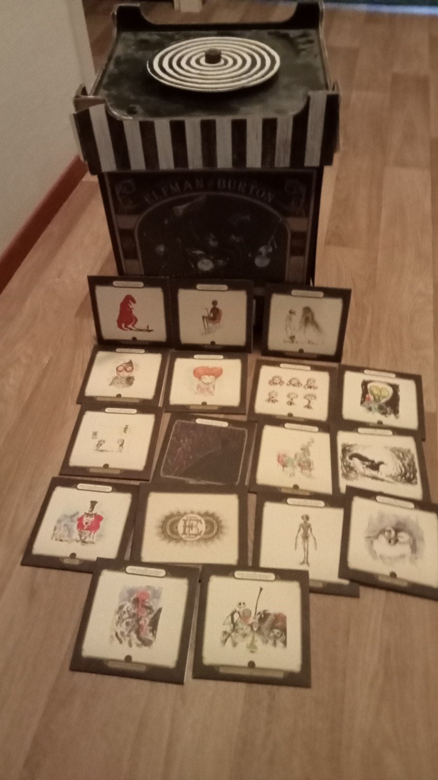 Danny Elfman Tim Burton Music Box cd box, Ophalen of Verzenden, Zo goed als nieuw