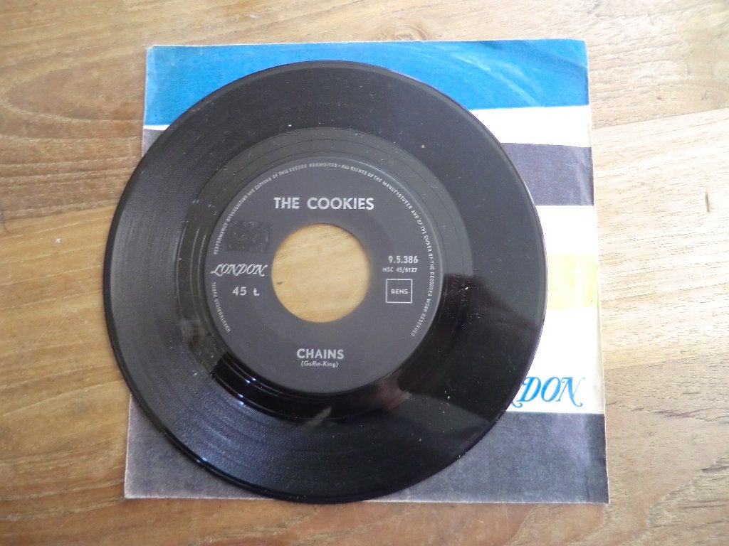 the cookies           chains/stranger in my arms, Verzenden, Gebruikt, 7 inch, R&B en Soul