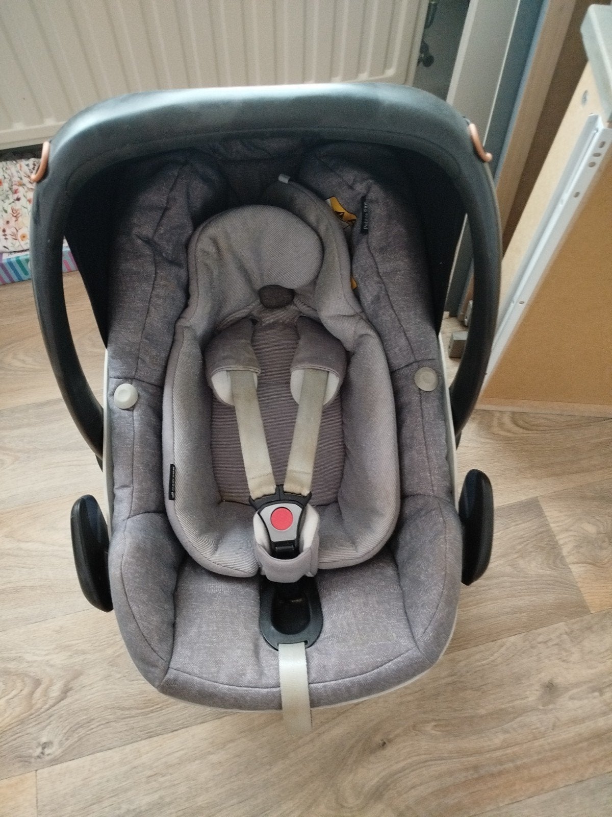 Maxi cosi met voetenzak van koeka, Kinderen en Baby's, Ophalen, 0 t/m 13 kg, Maxi-Cosi, Gebruikt