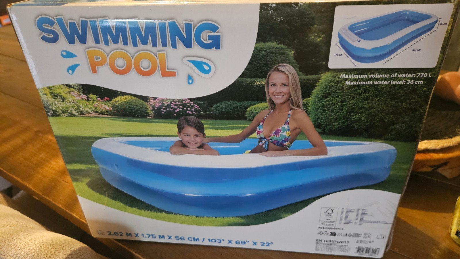 nieuw zwembad, Ophalen, Minder dan 80 cm, Opblaaszwembad, Nieuw