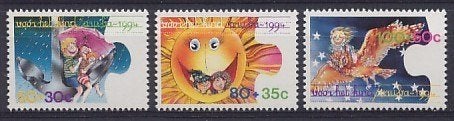 Aruba 148/50 postfris Kinderpostzegels 1994, Ophalen of Verzenden, Postfris