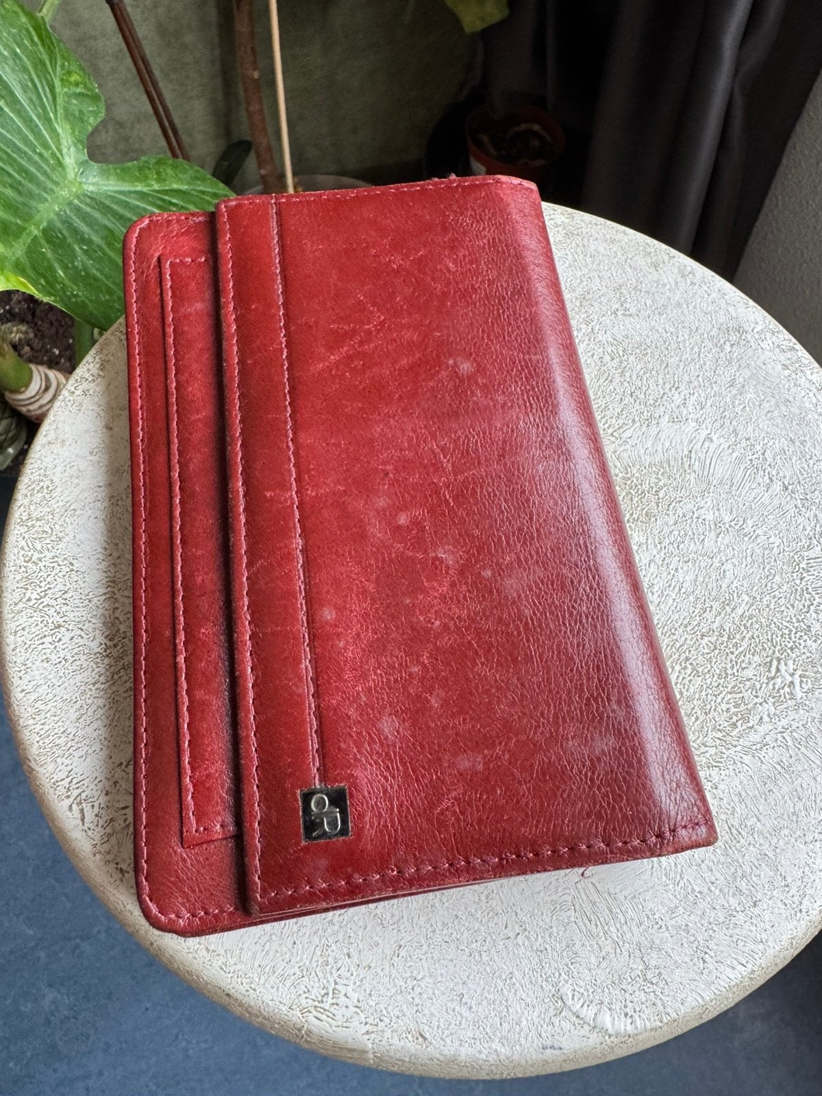 dR Amsterdam DAMESPORTEMONNEE, Verzenden, Zo goed als nieuw, Rood