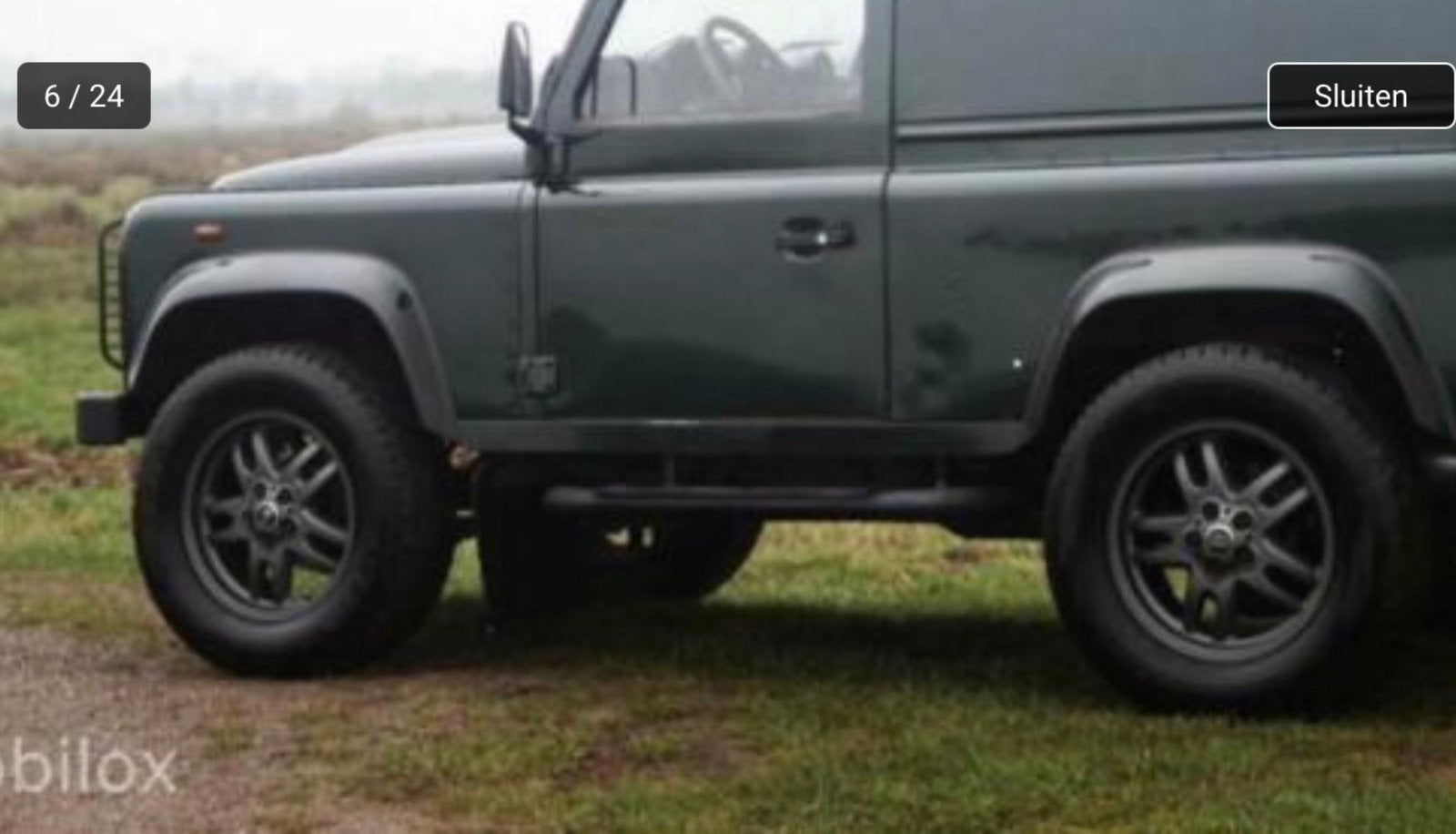 Velgenset Landrover, Ophalen, 18 inch, Gebruikt, 255 mm