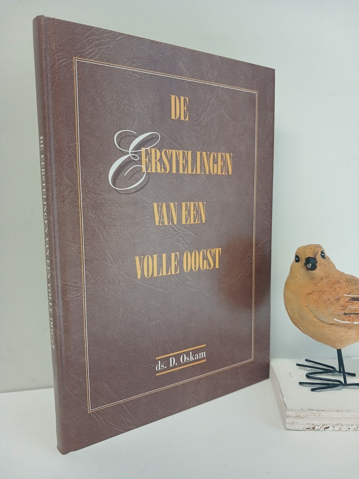 Oskam, Ds. D.; De eerstelingen van een volle oogst, Boeken, Ophalen of Verzenden, Gelezen, Christendom | Protestants