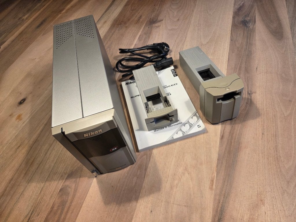 Nikon Coolscan IV incl 2x adapters, Computers en Software, Ophalen of Verzenden, Gebruikt