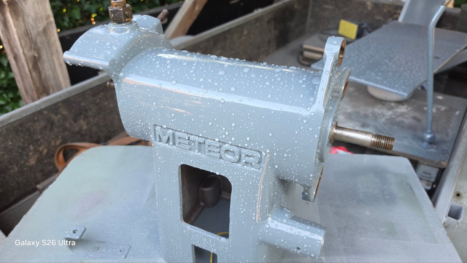Meteoor ME 14 borenslijper, Ophalen