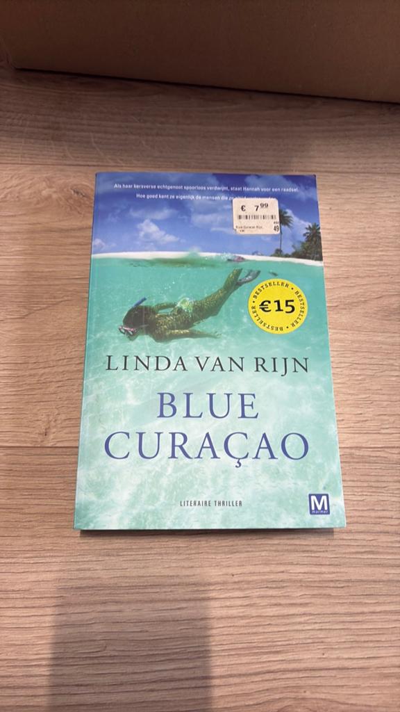 NIEUW! Linda van Rijn - Blue Curaçao, Ophalen of Verzenden, Zo goed als nieuw
