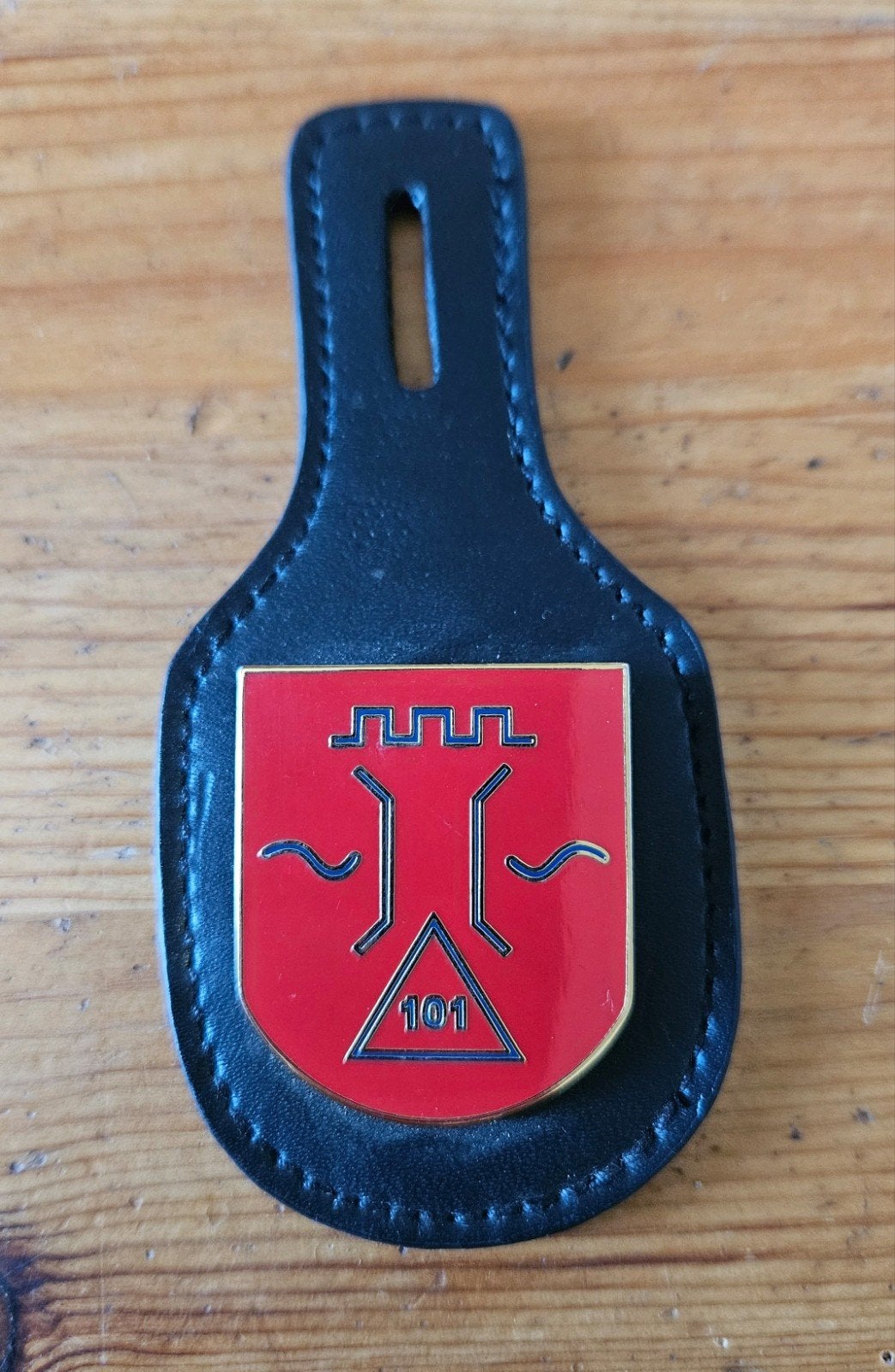 Borstzakhanger 101 Genie Bataljon, Verzamelen, Ophalen of Verzenden, Landmacht, Nederland, Embleem of Badge