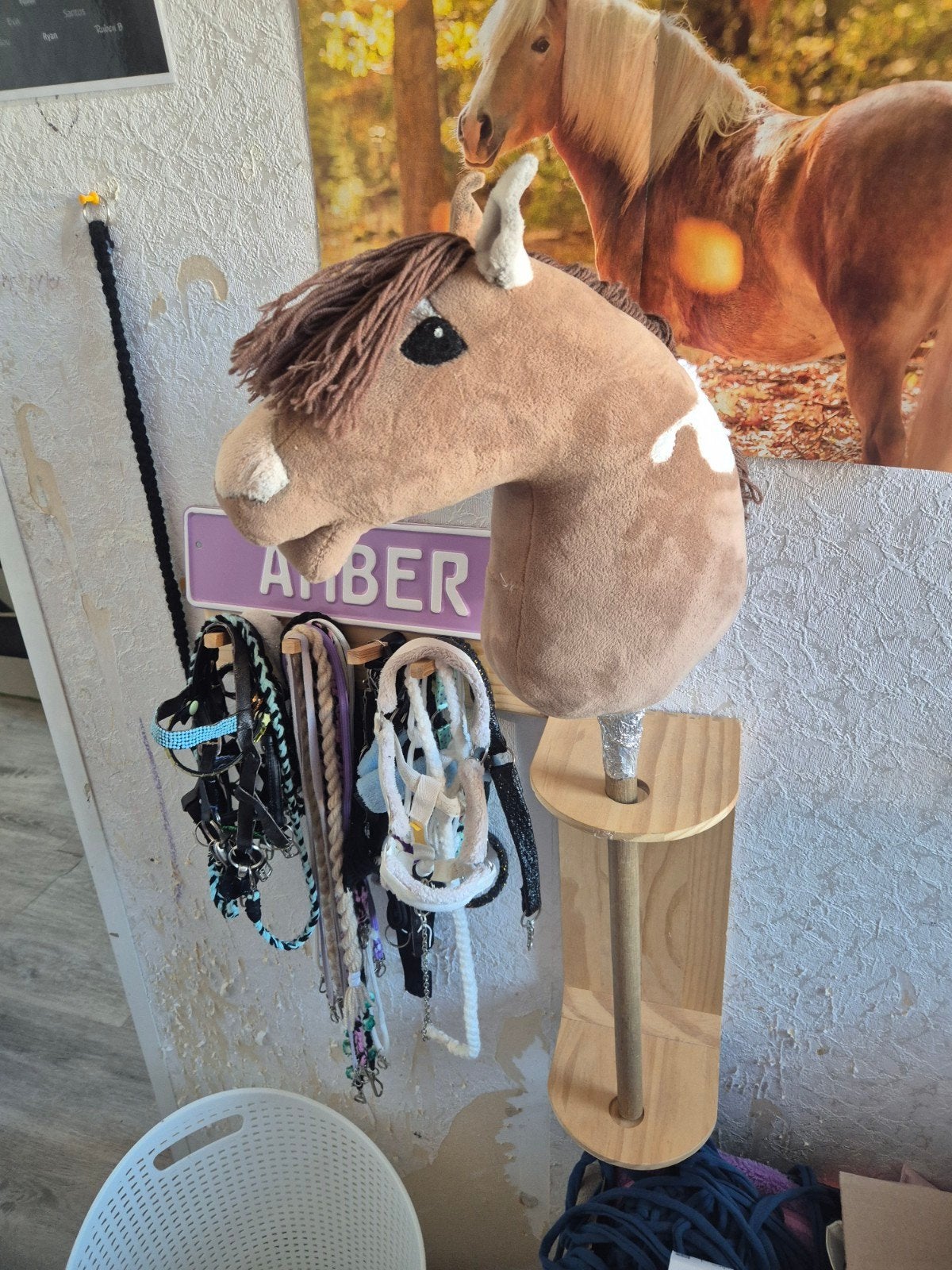 Hobbyhorse met hoofdstel, Ophalen, Zo goed als nieuw, Jongen of Meisje