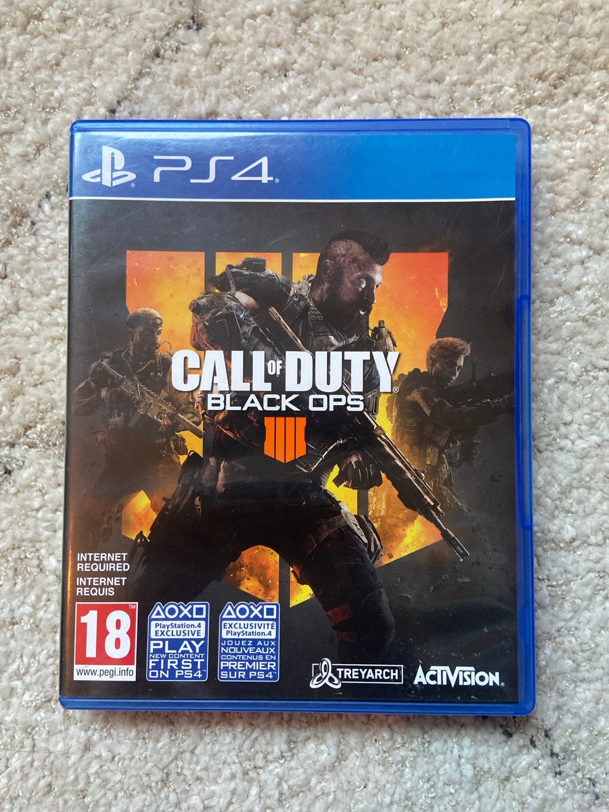 Call of Duty Black Ops 4 PS4, Spelcomputers en Games, Games | Sony PlayStation 4, Online, Vanaf 18 jaar, Shooter, Nieuw