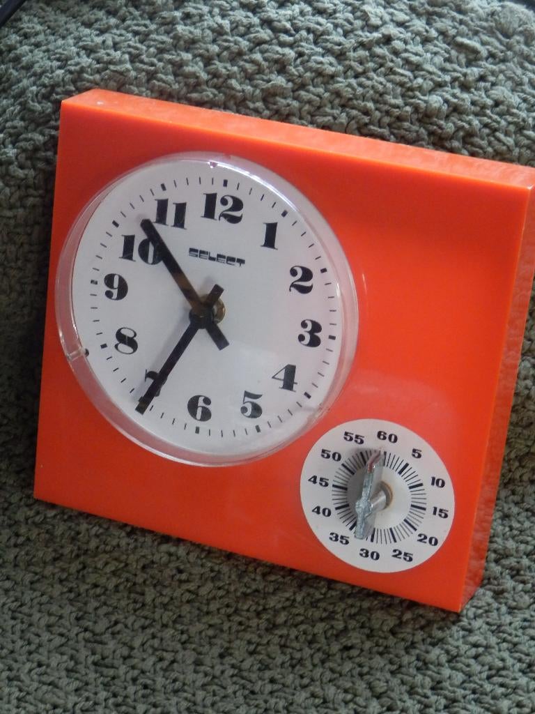 Mooie retro klok, Ophalen of Verzenden