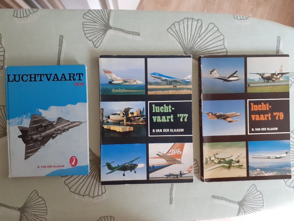 LUCHTVAART 1970 - 1986 6X PER STUK €3, Ophalen of Verzenden, Boek of Tijdschrift