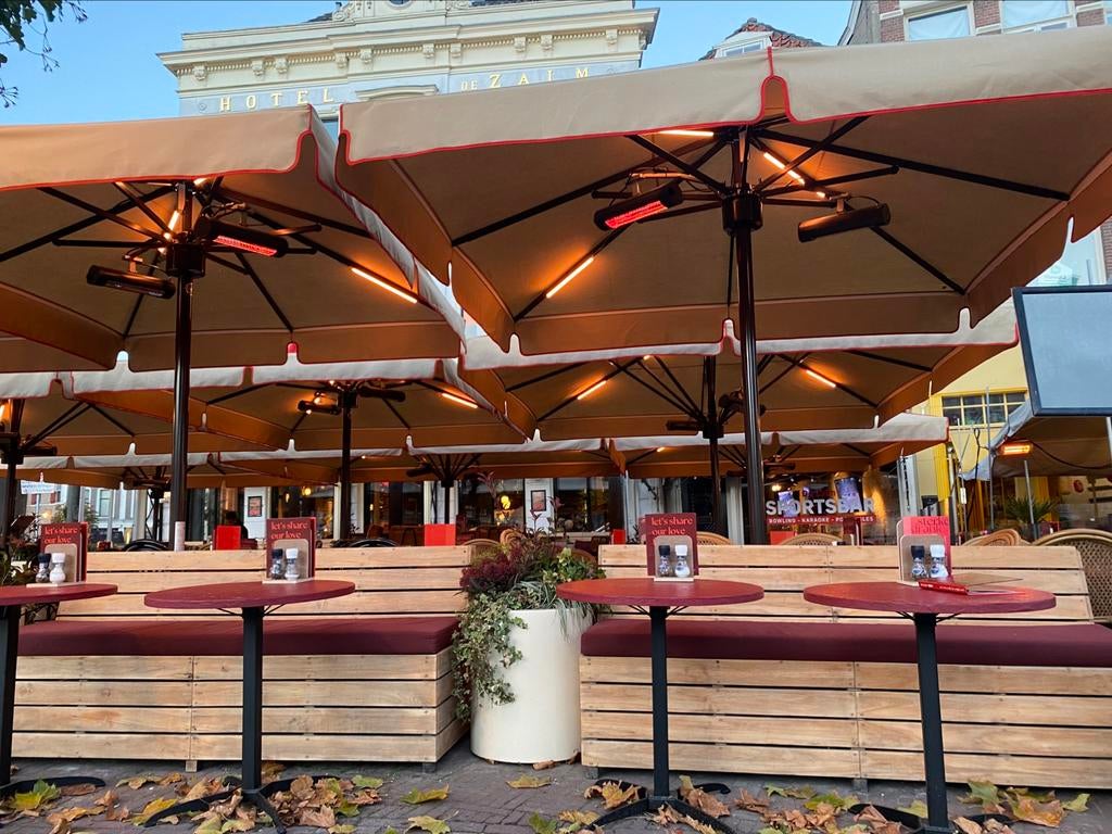 Horeca parasols, Ophalen of Verzenden