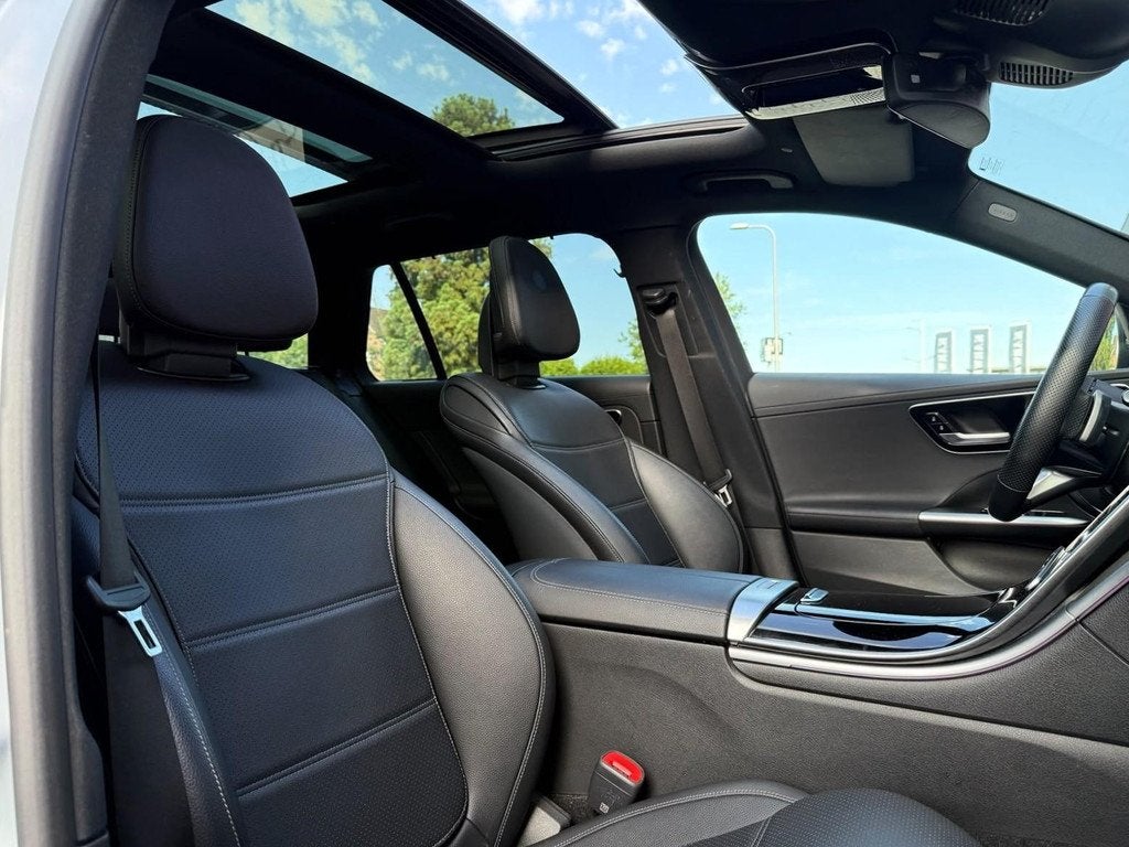 Mercedes C-klasse Estate 300 e AMG Line 313PK | Pano | Lucht, Automaat, Achterwielaandrijving, Gebruikt, Zwart