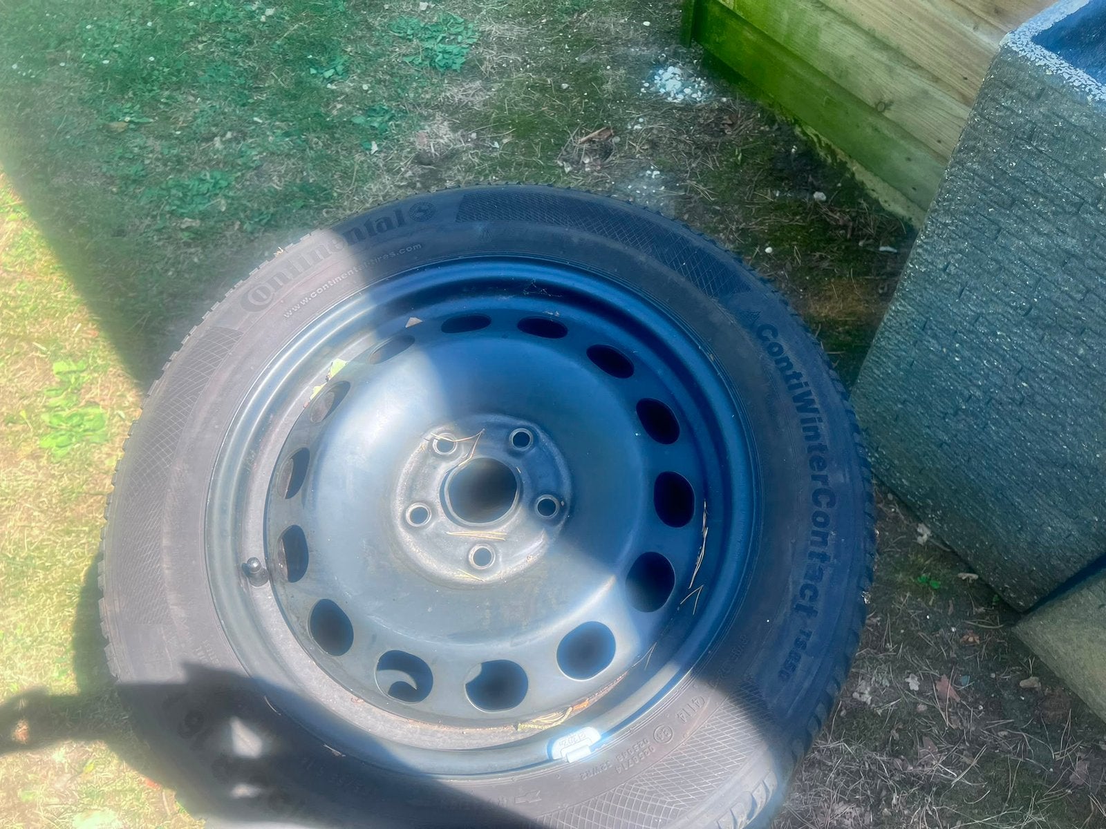 4 Bmw velgen met band, Ophalen, Zo goed als nieuw