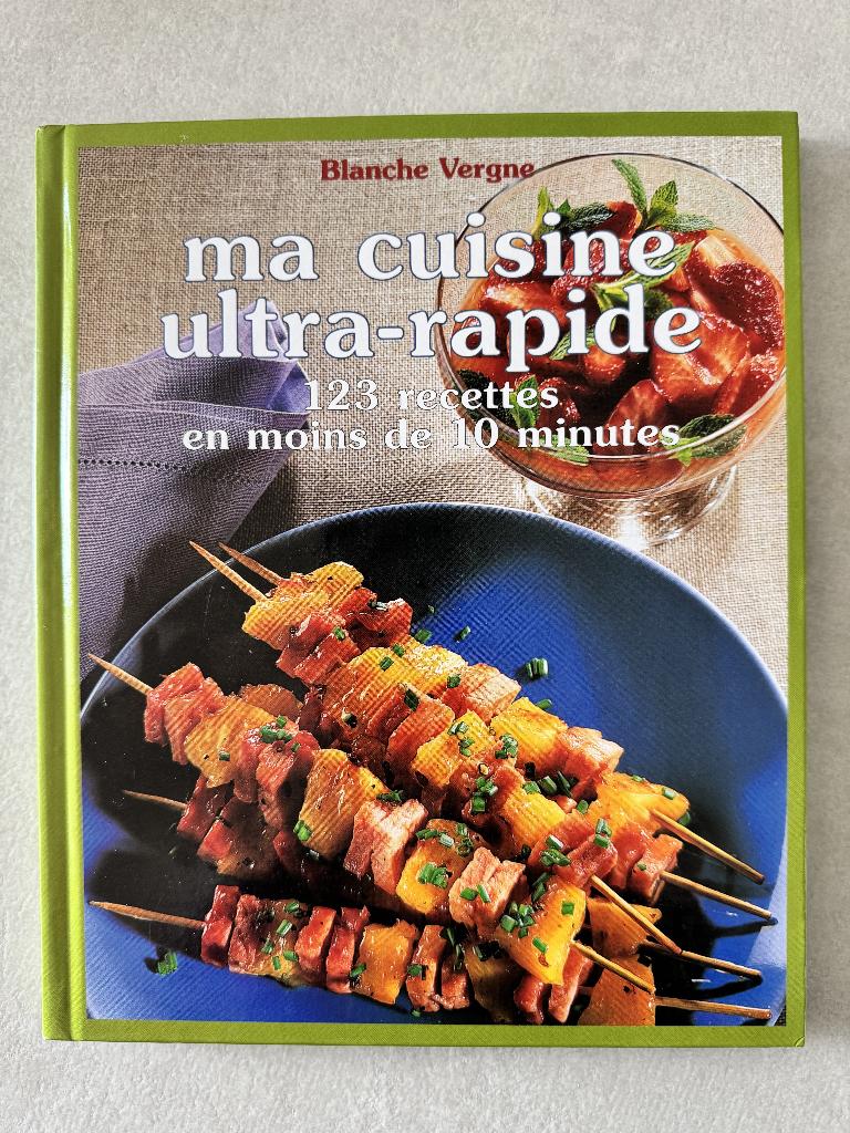 Ma cuisine ultra-rapide, Ophalen of Verzenden, Gelezen, Blanche Vergne, Overige gebieden