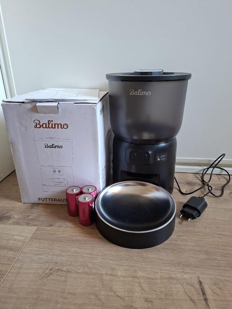 Balimo automatic pet feeder met Wi-Fi en app bediening, Dieren en Toebehoren, Ophalen of Verzenden, Automatisch, Zo goed als nieuw