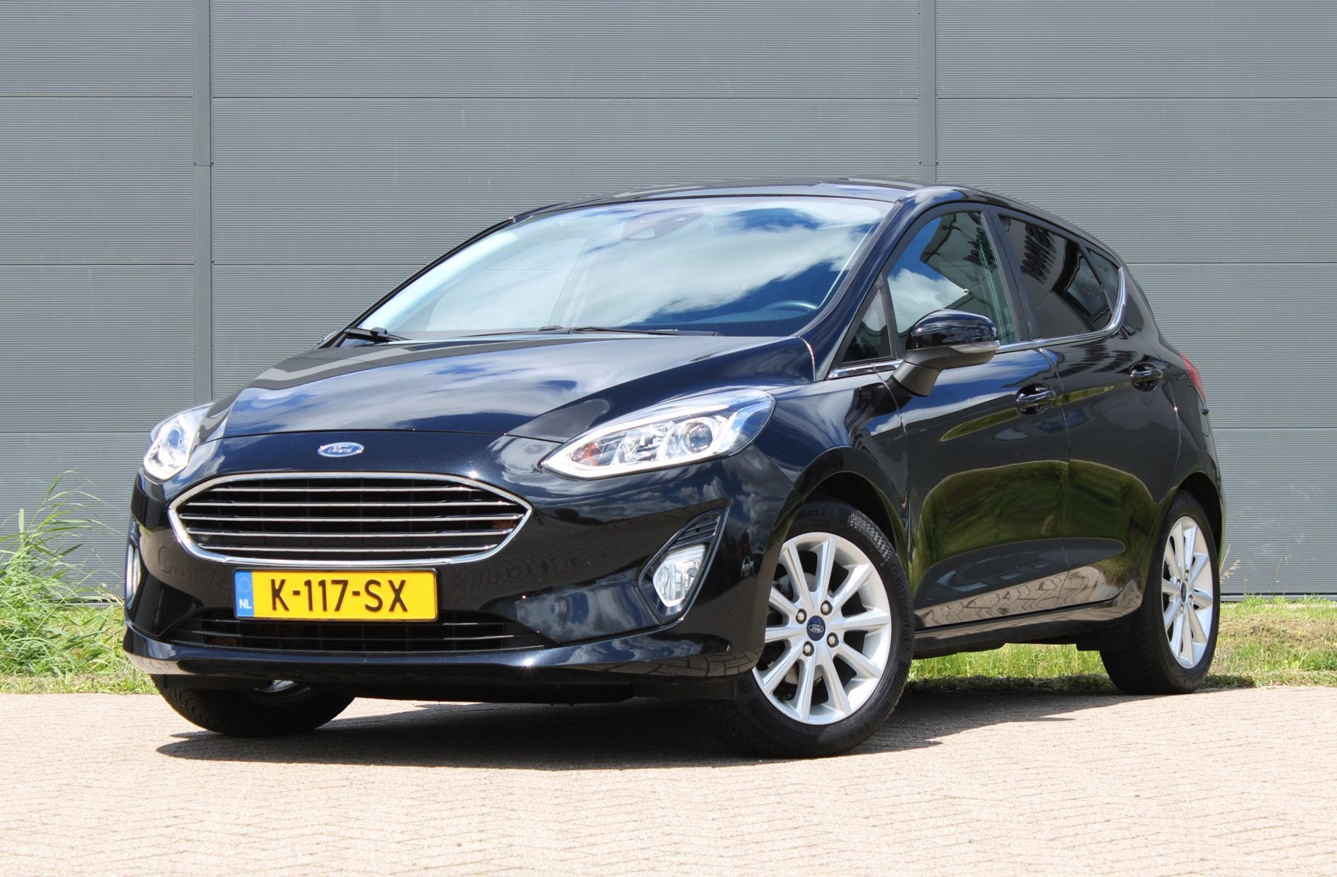 Ford Fiesta 1.0 EcoBoost Titanium X AllSeason LED 95PK, Auto's, Ford, Voorwielaandrijving, Stof, Gebruikt, 1064 kg