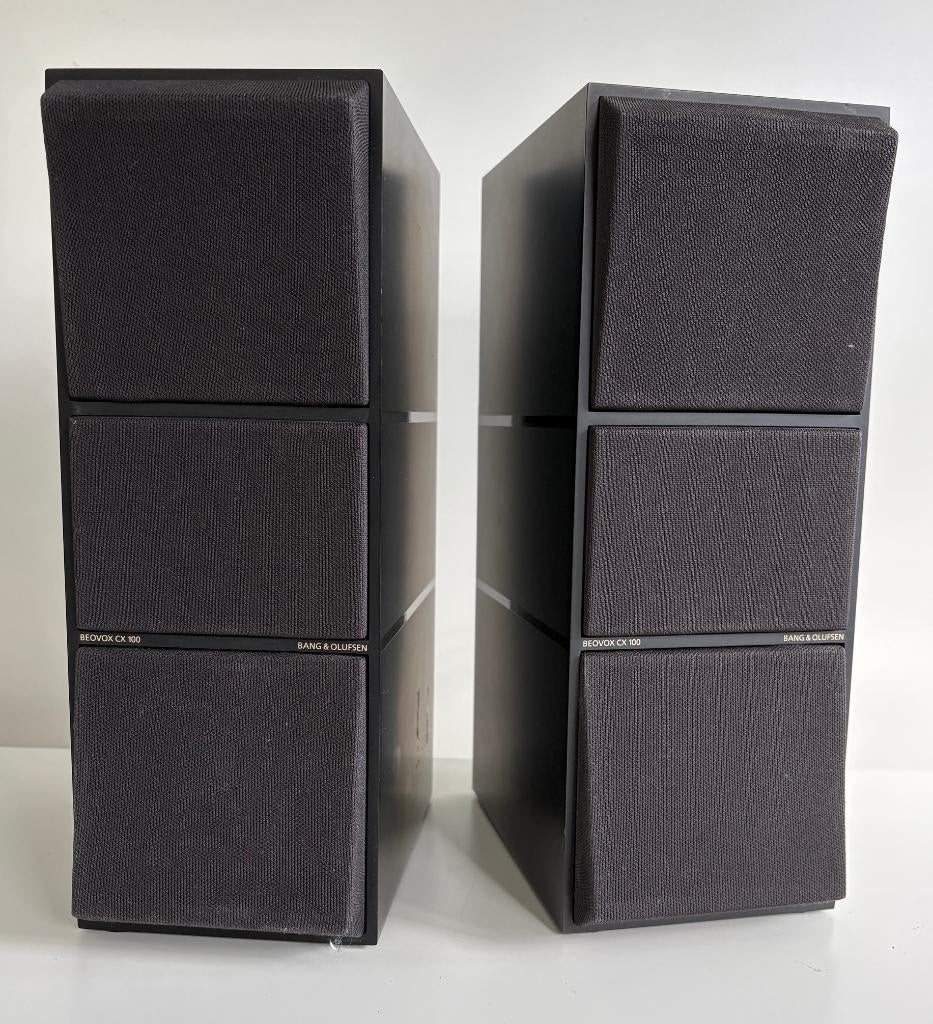 Twee B & O speakers CX100, Audio, Tv en Foto, Luidsprekers, Overige merken, Gebruikt, Ophalen of Verzenden, 60 tot 120 watt