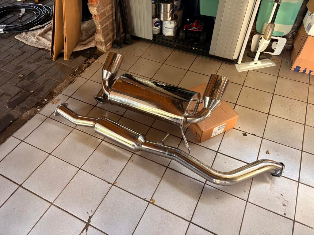 Originele Fujitsubo legalis R uitlaat voor Z33 nissan 350z, Ophalen, Nissan