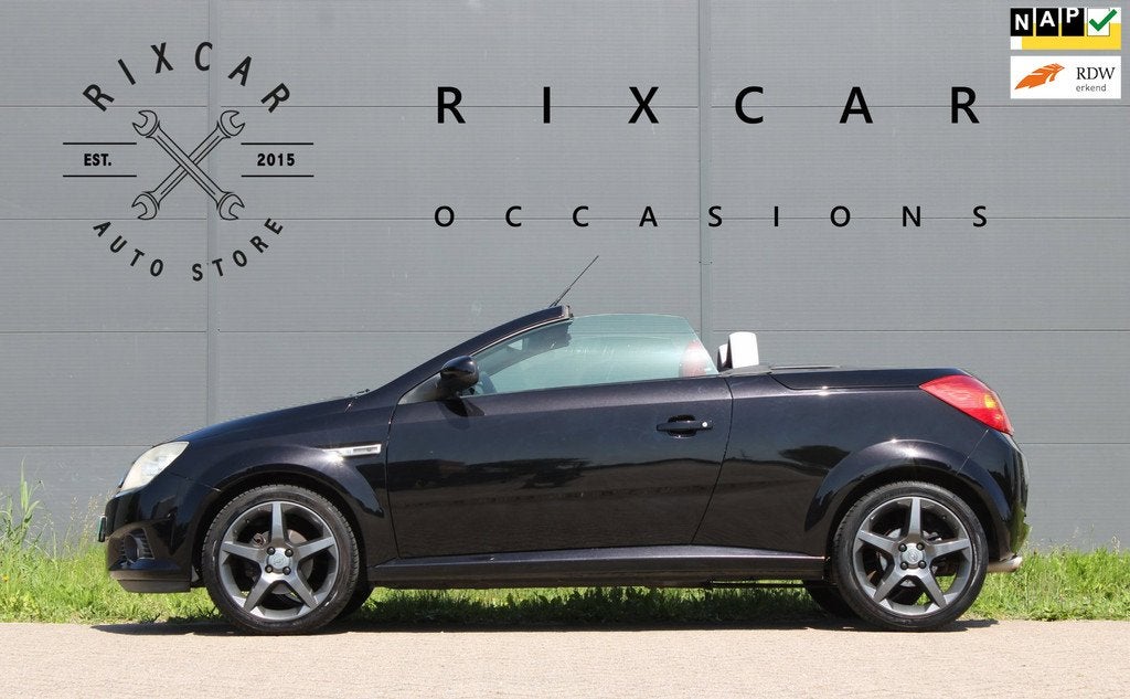 Opel Tigra TwinTop 1.8-16V Temptation Leder Stoelverwarming, Auto's, Opel, Bedrijf, Te koop, Tigra, ABS, Airbags, Boordcomputer