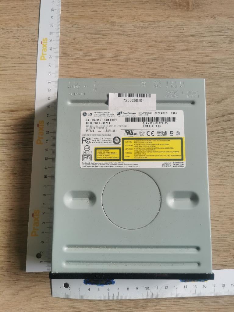 Zwarte LG DVD-brander en -lezer, Ophalen of Verzenden, Gebruikt, Dvd