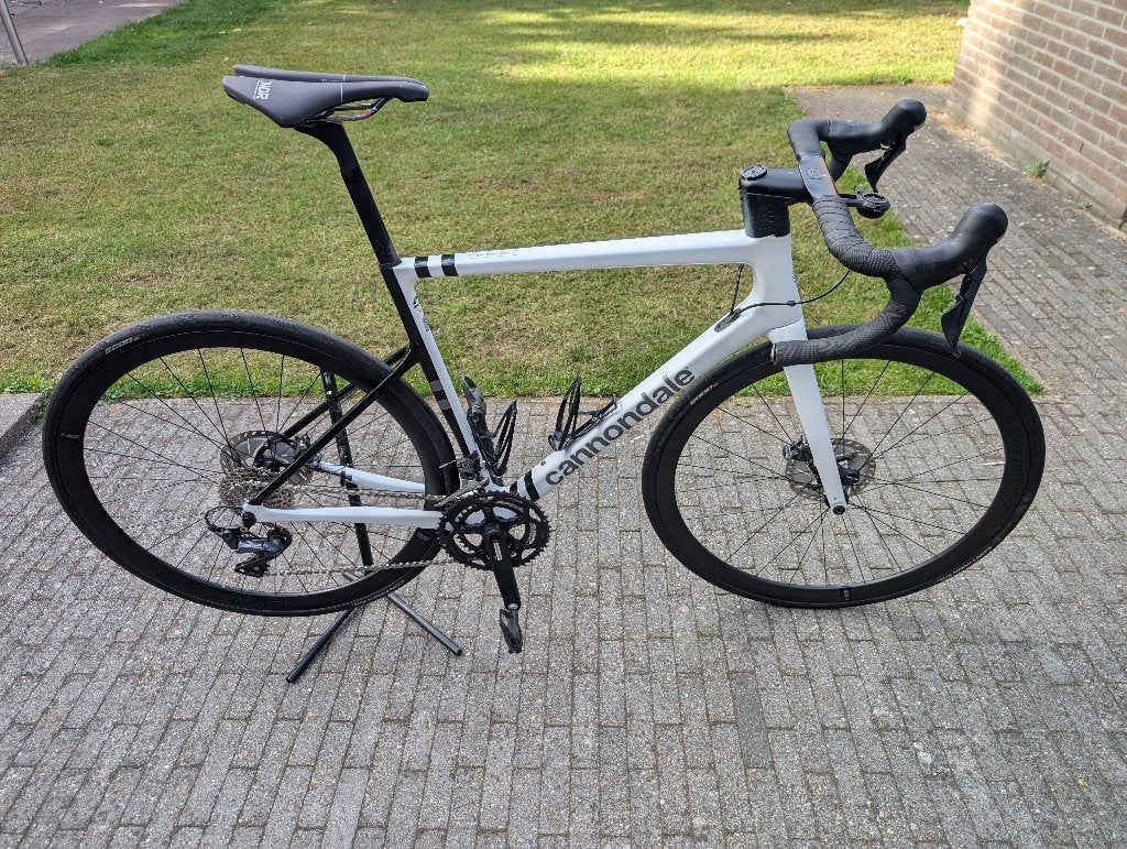 Cannondale Super Six EVO, carbon wielen, maat 54, 28 inch, Carbon, Heren, Zo goed als nieuw