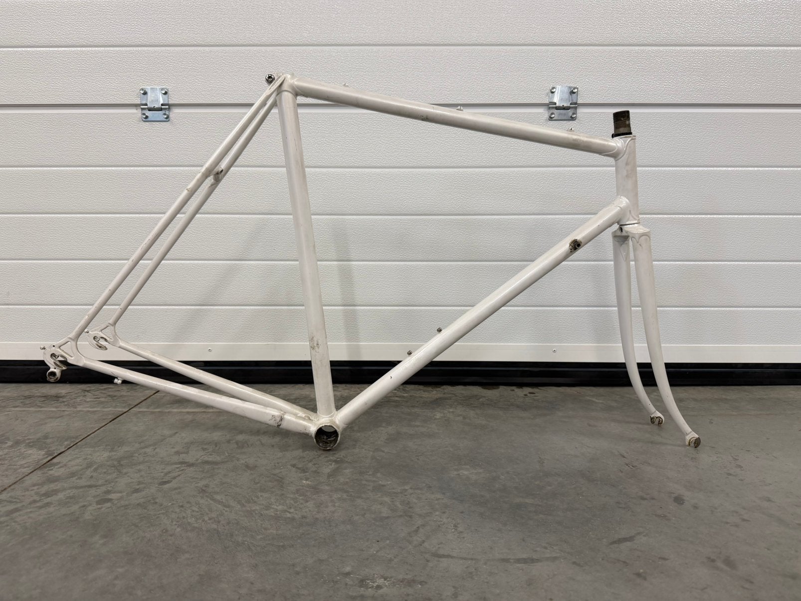 Somec super record retro frameset, Fietsen en Brommers, Carbon, Zo goed als nieuw, Meer dan 20 versnellingen, 53 tot 57 cm
