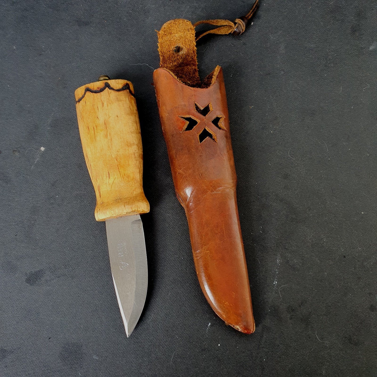 Knife Helle Nying/ Norway, Verzenden, Landmacht, Mes of Dolk