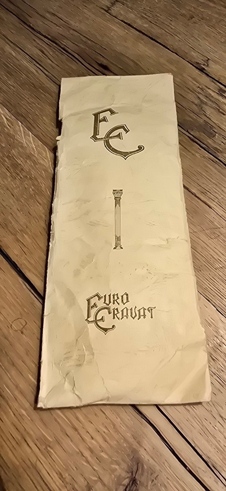 Euro Cravat stropdas met patroon - Zo goed als nieuw, Euro Cravat, Ophalen of Verzenden, Zo goed als nieuw, Met patroon