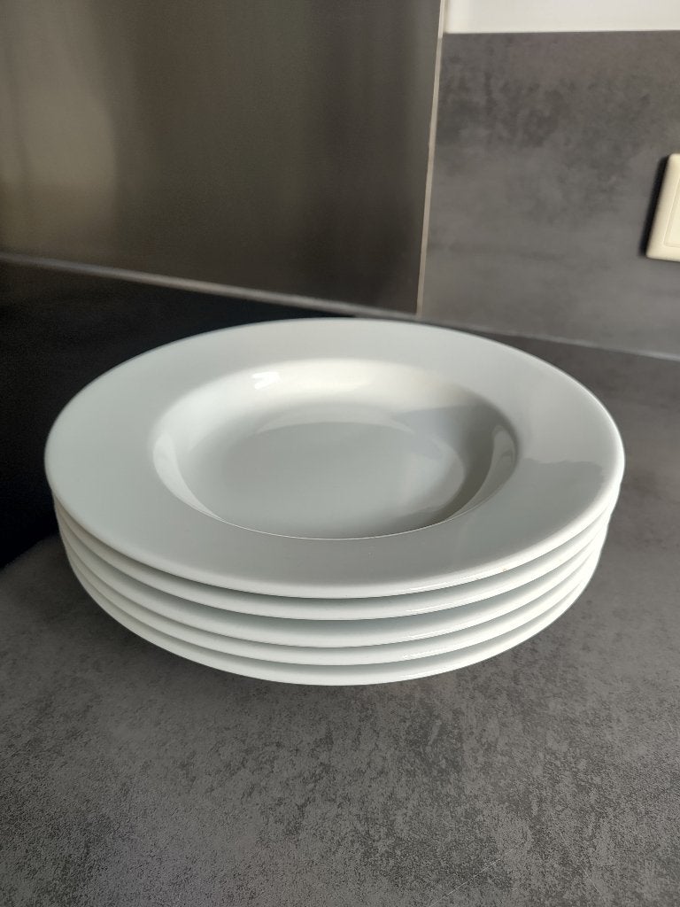 5 diepe borden Ikea, Ophalen, Gebruikt, IKEA, Bord(en)