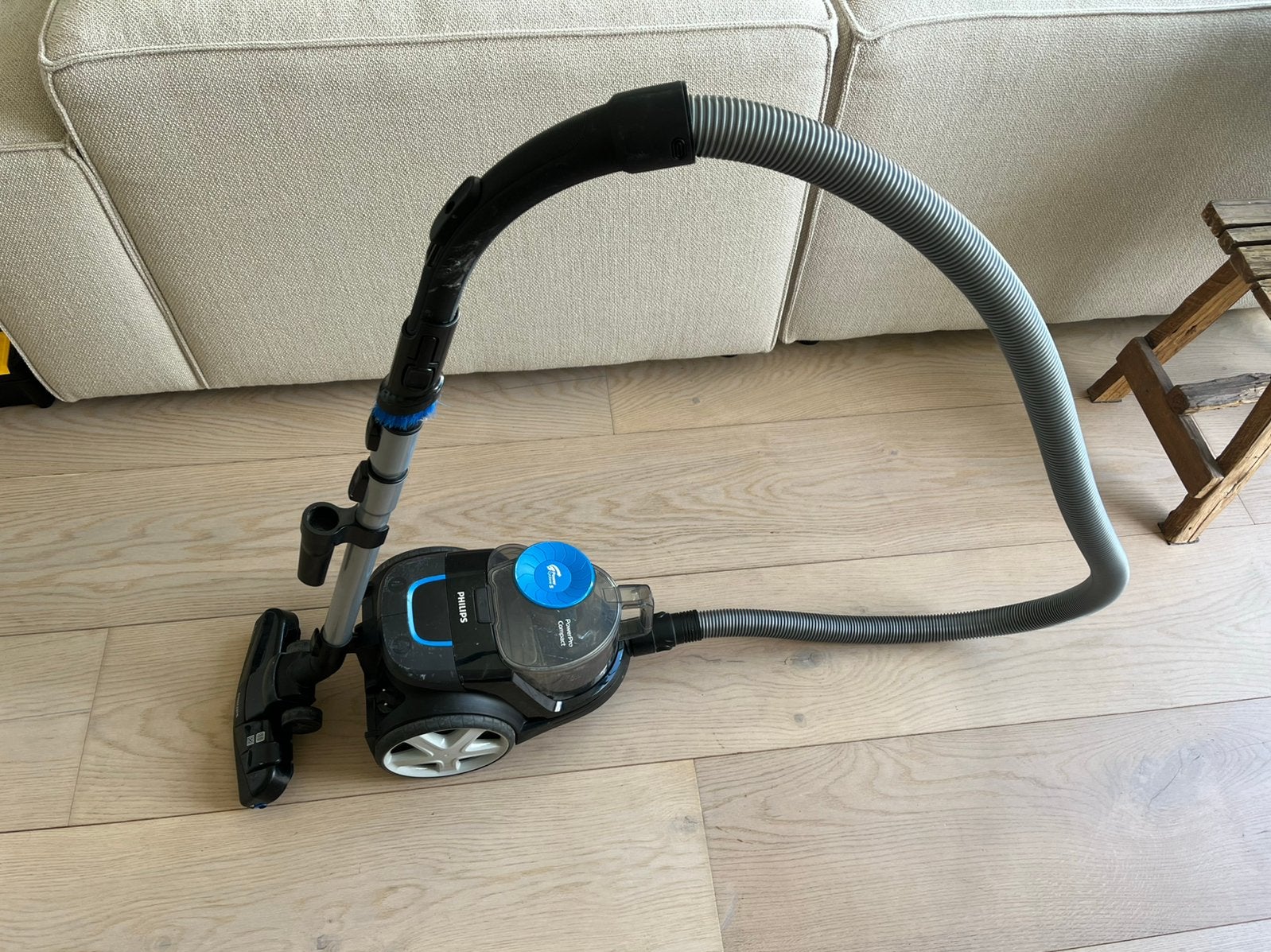 Philips stofzuiger - Powerpro Compact Stofzuiger (FC9331/09), Ophalen, Gebruikt, Philips, Minder dan 1200 watt