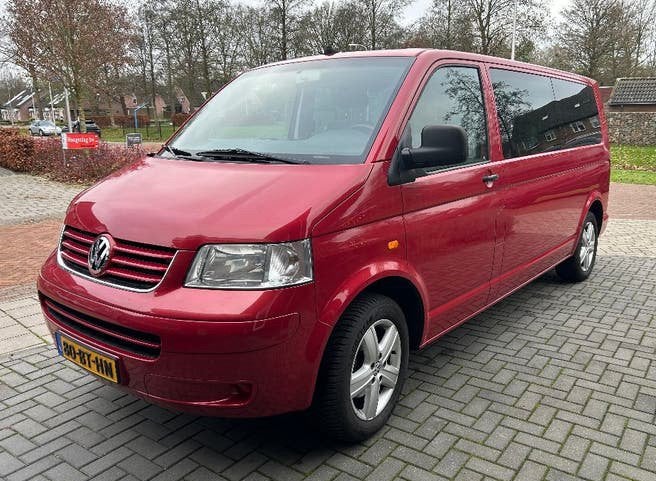 Volkswagen T5 2.5 TDI zeer nette bedrijfswagen / kampeerbus, Volkswagen, Tot en met 2, Treinzit, Particulier