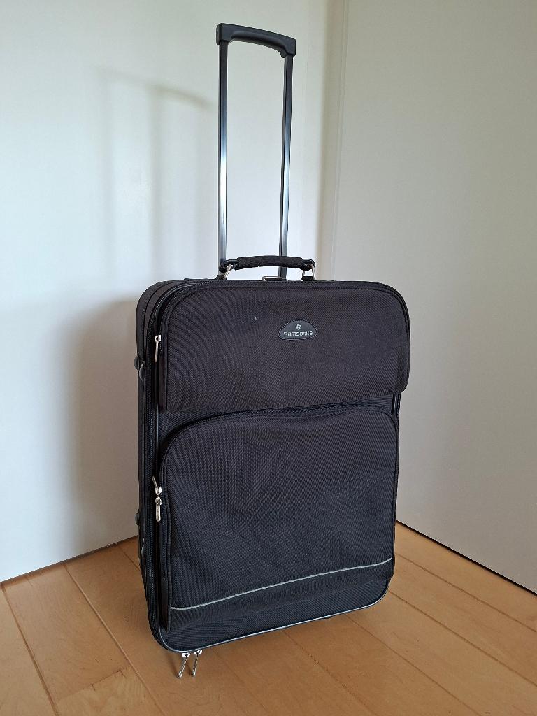 Samsonite Zachte Koffer 63 x 42 x 26 cm, Gebruikt, Ophalen of Verzenden, Zacht kunststof, 35 tot 45 cm