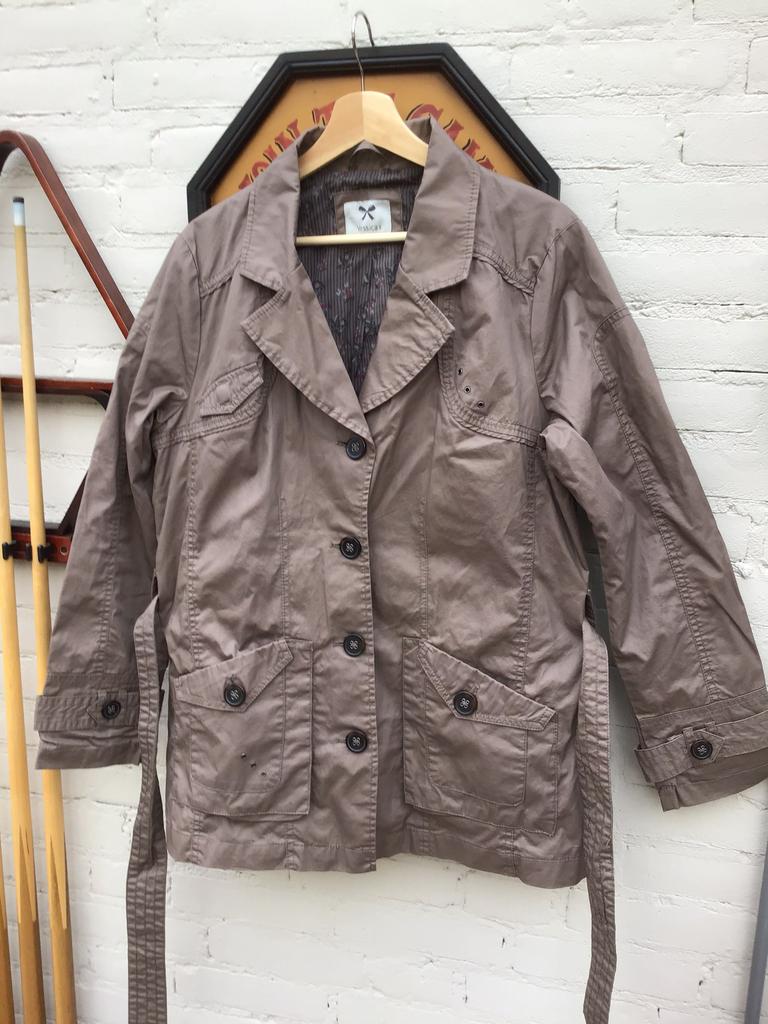 Jas xl bruin jessica, Ophalen of Verzenden, Zo goed als nieuw, Maat 46/48 (XL) of groter, Bruin