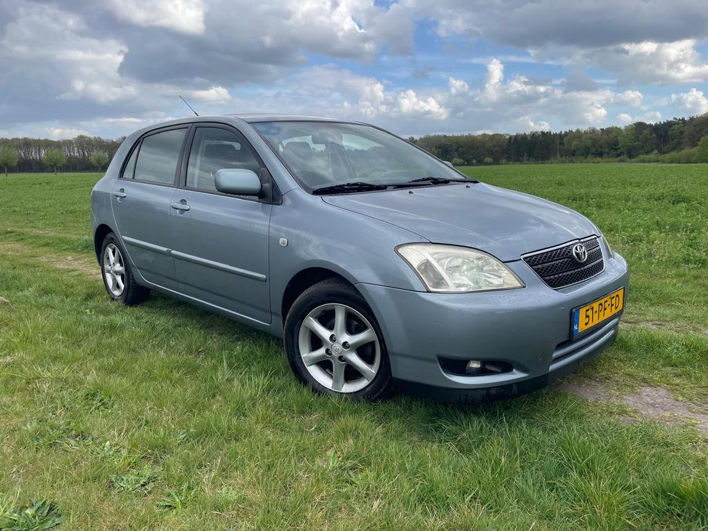 Toyota Corolla 1.4 Vvt-i 5DR Linea SOL 2004 Blauw, Auto's, Toyota, Particulier, Corolla, Airbags, Airconditioning, Benzine, C