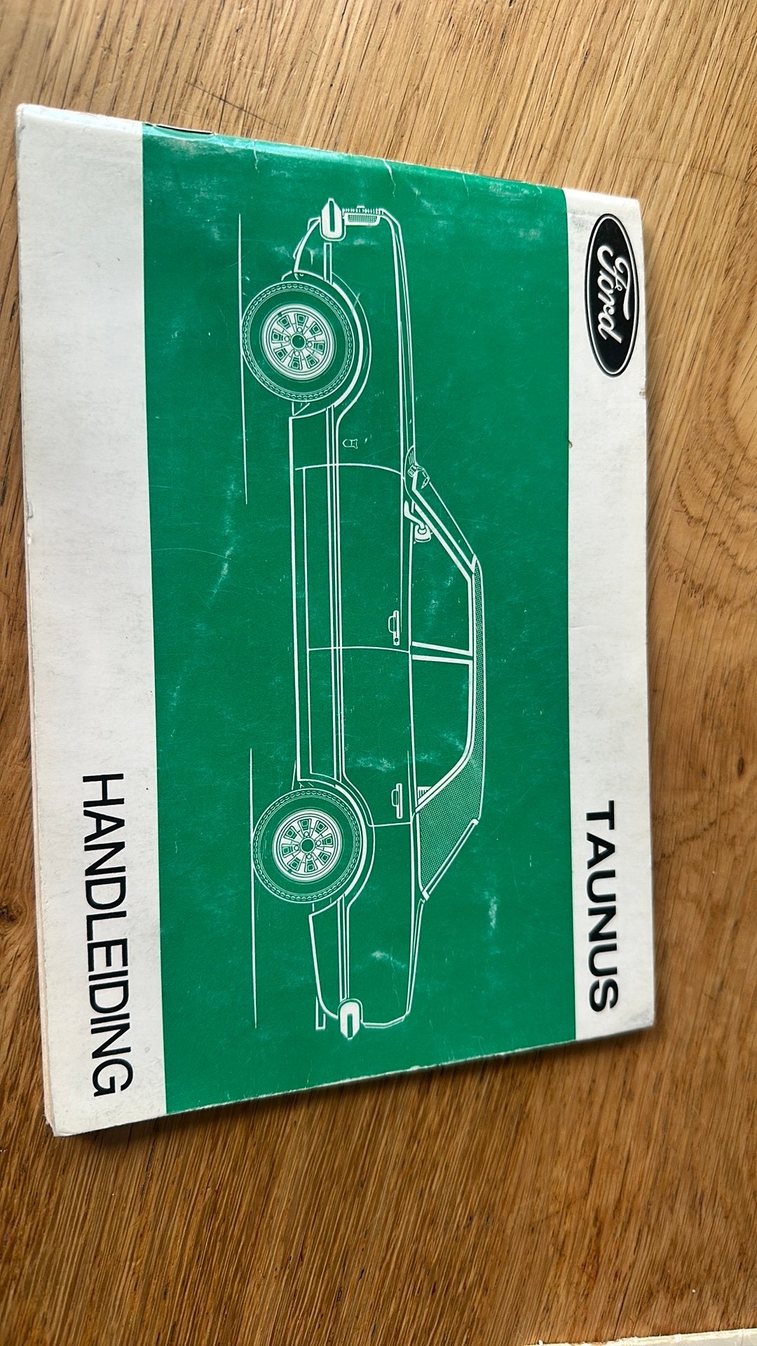 Instructieboekje ford taunus, Ophalen of Verzenden