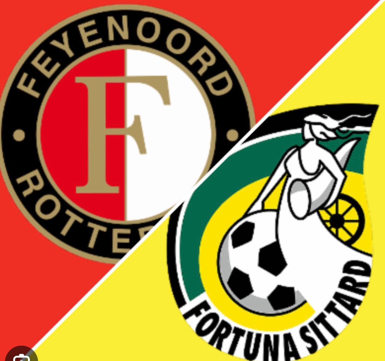 Feyenoord vs Fortuna, Eén persoon